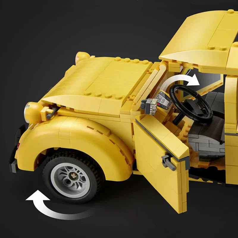 Vintage Citroen 2CV - Building Blocks Set | Power Brickz