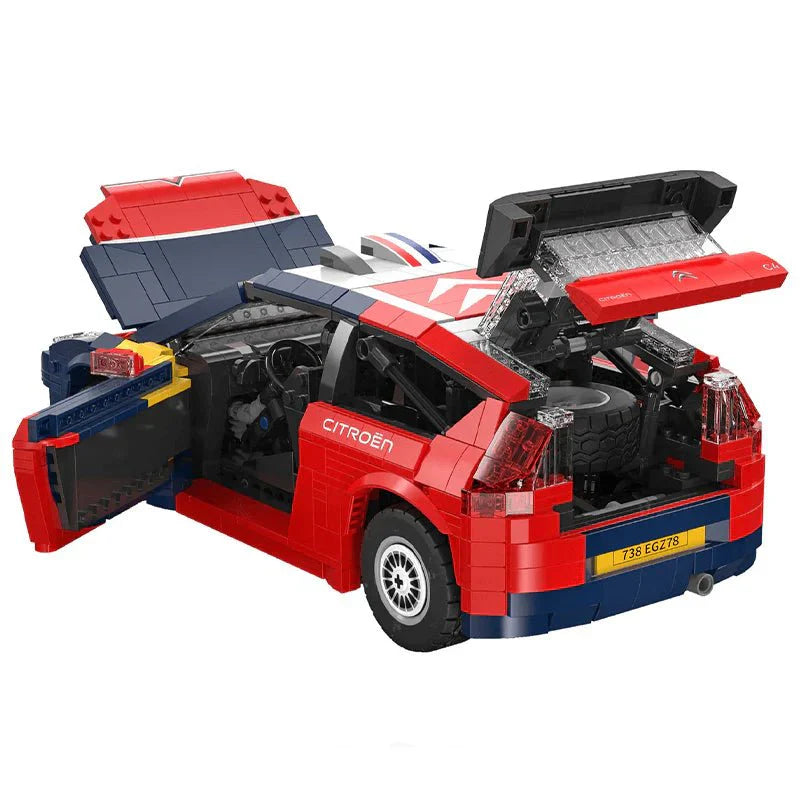 Citroen WRC Rally - Building Blocks Set | Power Brickz