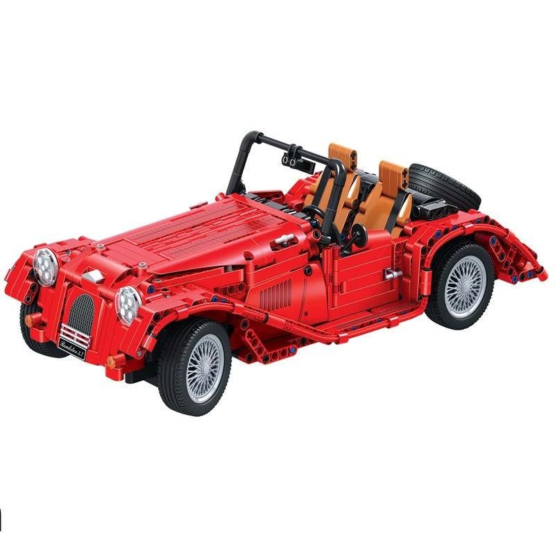 Classic Plus 8 Open-Top Roadster - Building Blocks Set | Power Brickz