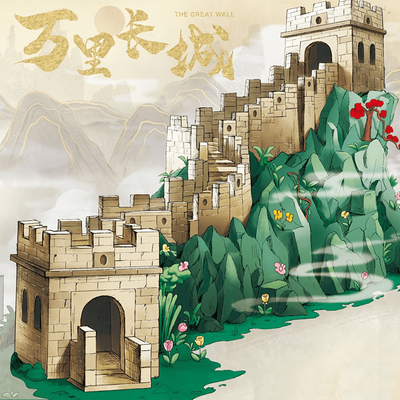 Collectors Edition Great Wall of China - Building Set | Power Brickz