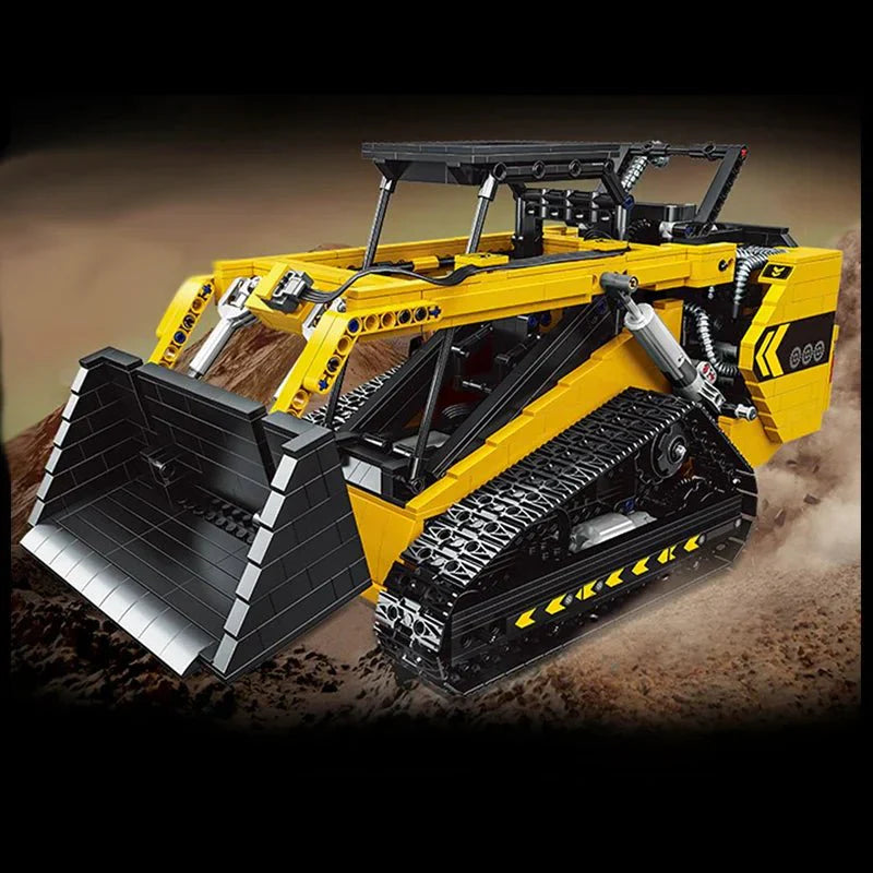 RC Compact Track Loader - Building Set | Power Brickz