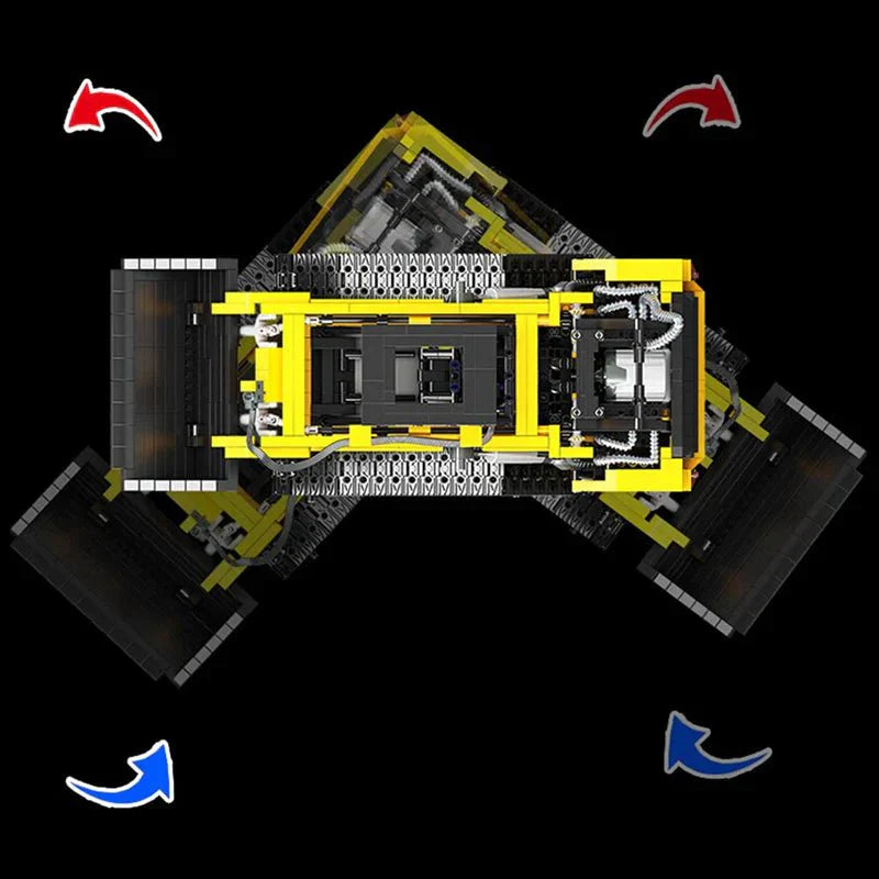 RC Compact Track Loader - Building Set | Power Brickz