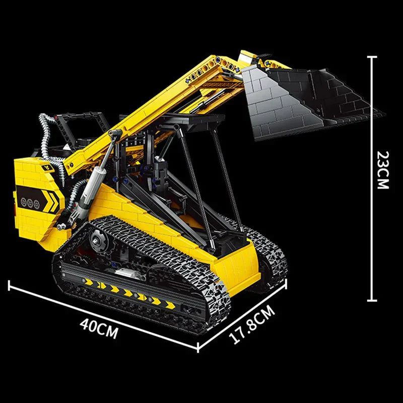 RC Compact Track Loader - Building Set | Power Brickz