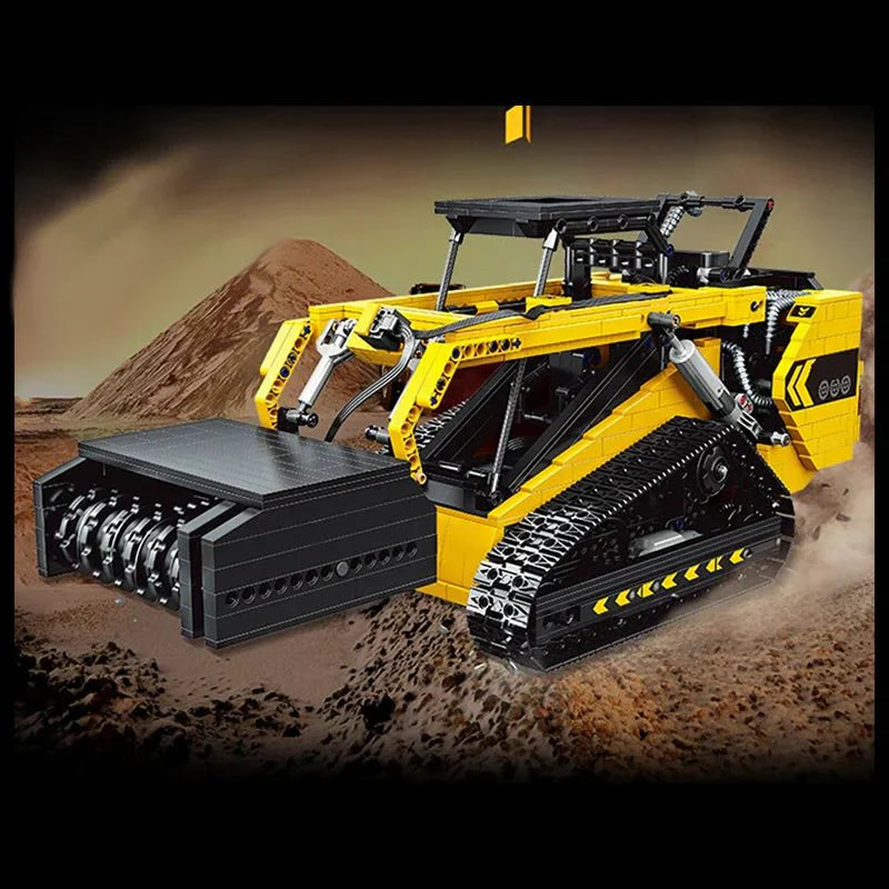 RC Compact Track Loader - Building Set | Power Brickz