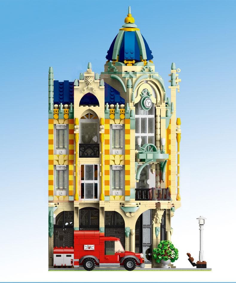 Corner Post Office - Building Set | Power Brickz