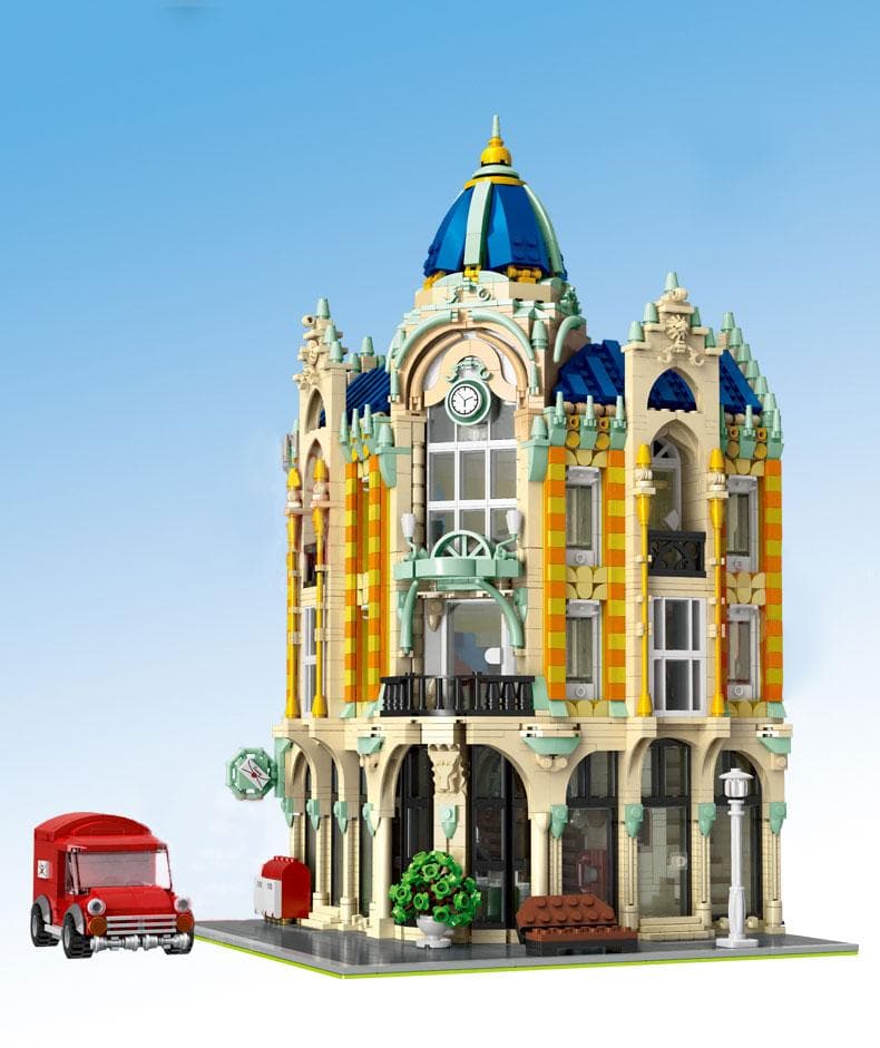 Corner Post Office - Building Set | Power Brickz