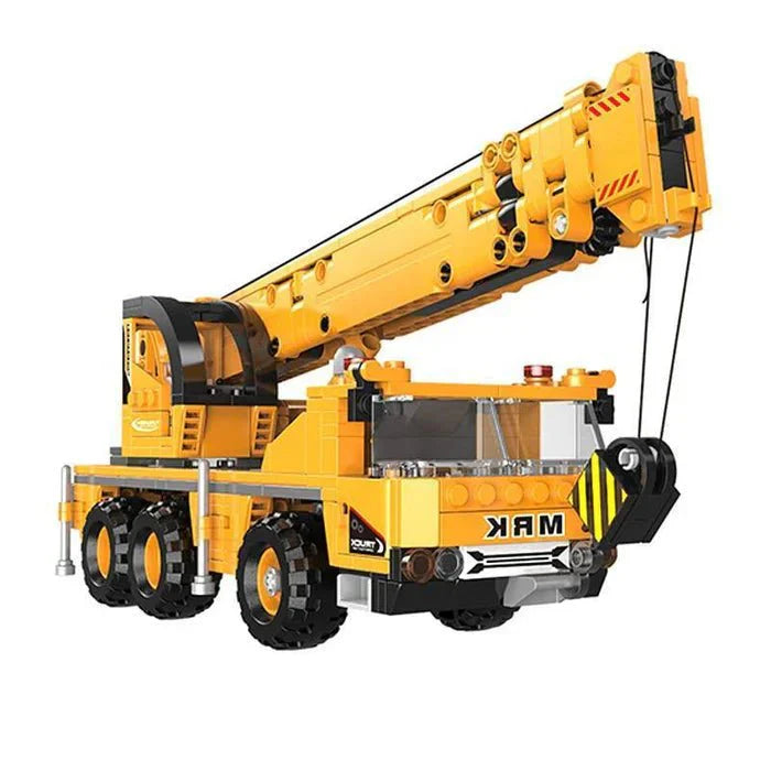 Mobile Crane Truck Model - Building Set | Power Brickz
