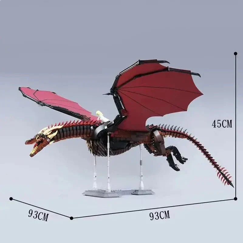 Creator Movie Game of Thrones Dragon Bricks Toy K89 | 1691pcs - Power Brickz