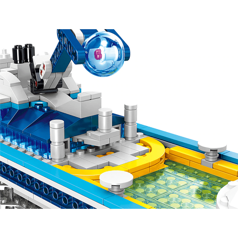 Cruise Liner - Building Set | Power Brickz