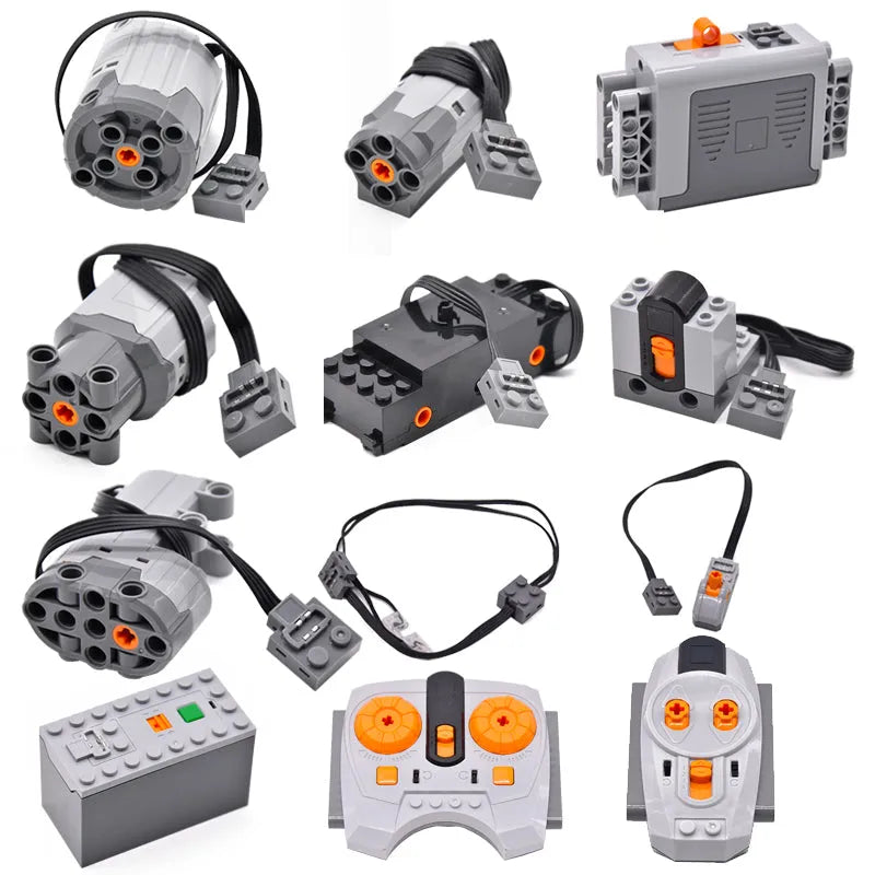 Custom Power Switch Building Blocks Kit