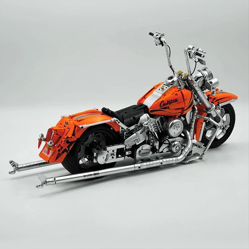 Custom V - Twin Street Bagger | 2392pcs - Power Brickz