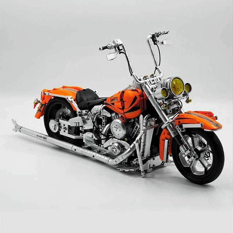 Custom V - Twin Street Bagger | 2392pcs - Power Brickz