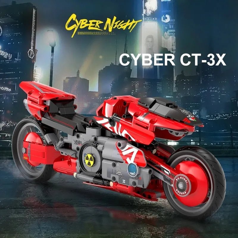 Cyberpunk CT - 3X Street Machine | 451pcs - Power Brickz