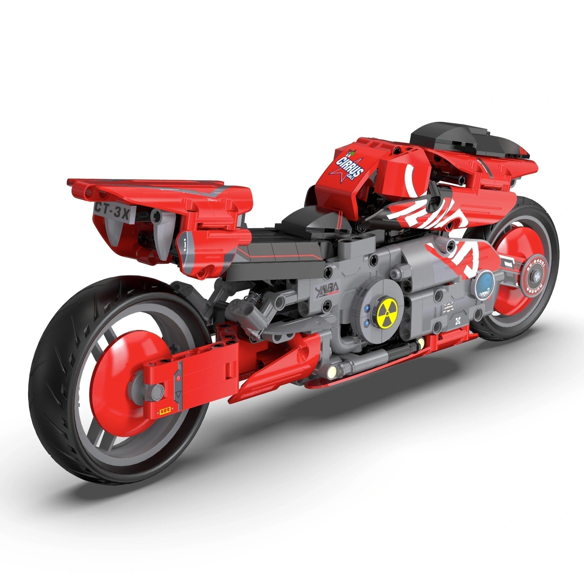 Cyberpunk CT - 3X Street Machine | 451pcs - Power Brickz