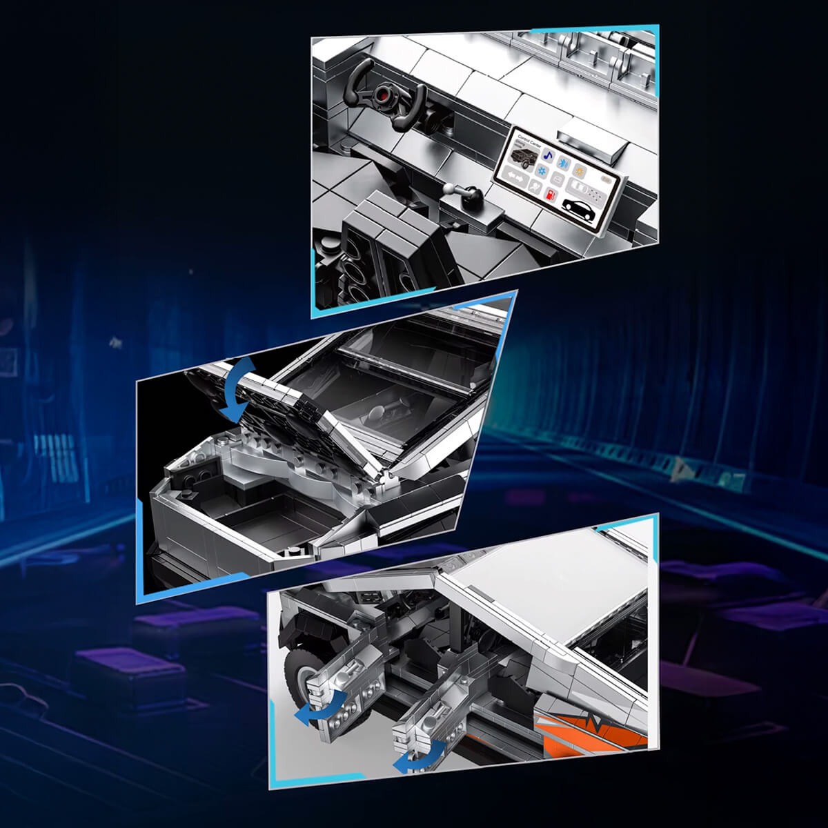 Cyber Truck - Building Blocks Set | Power Brickz