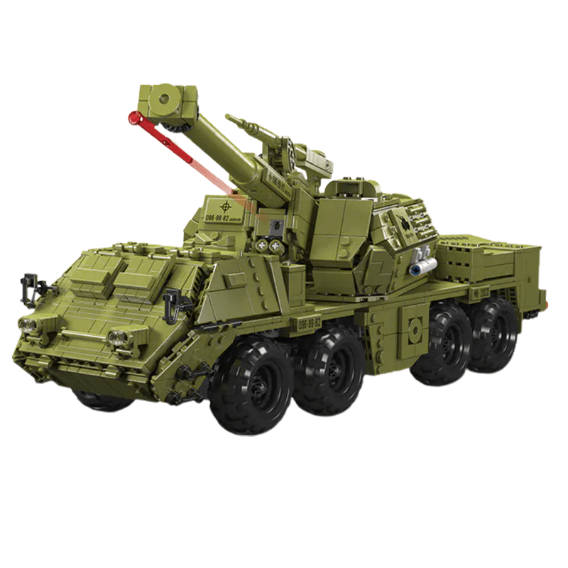Dana Self-Propelled Artillery Tank - Building Set | Power Brickz