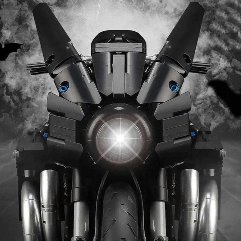 Stealth Shadow Street Bike - Building Set | Power Brickz