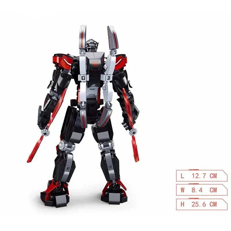 Dark Wanderer Transformed Mech Robot Warrior Bricks Toy | 585pcs - Power Brickz