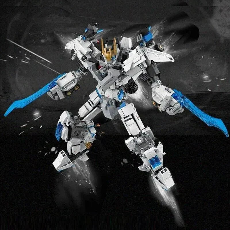 Deformation Wind Blade Mech Robot | 901pcs - Power Brickz