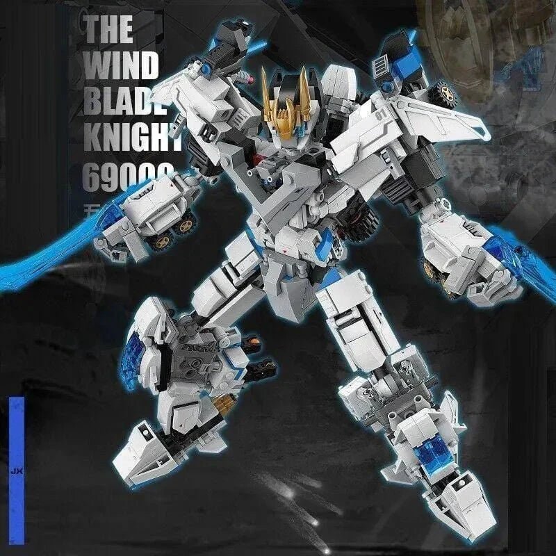Deformation Wind Blade Mech Robot | 901pcs - Power Brickz