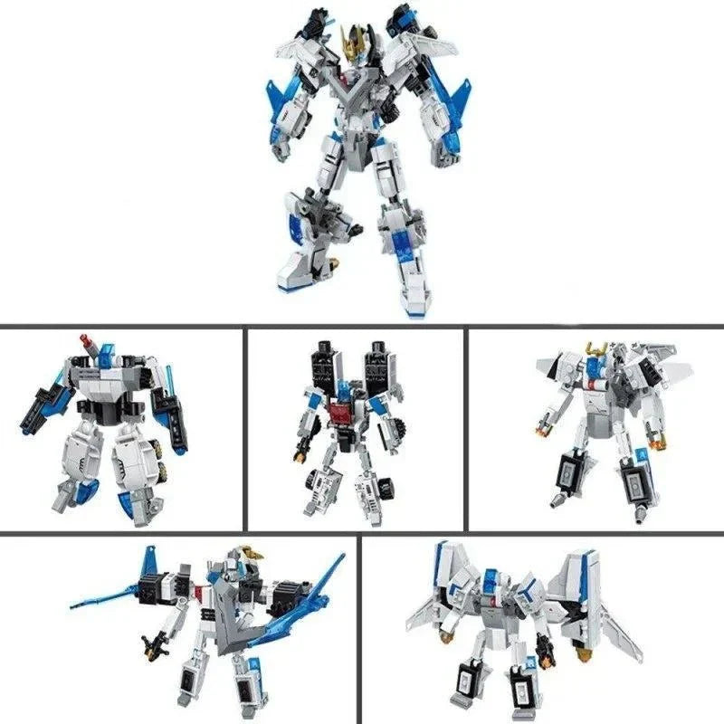 Deformation Wind Blade Mech Robot - Building Set | Power Brickz