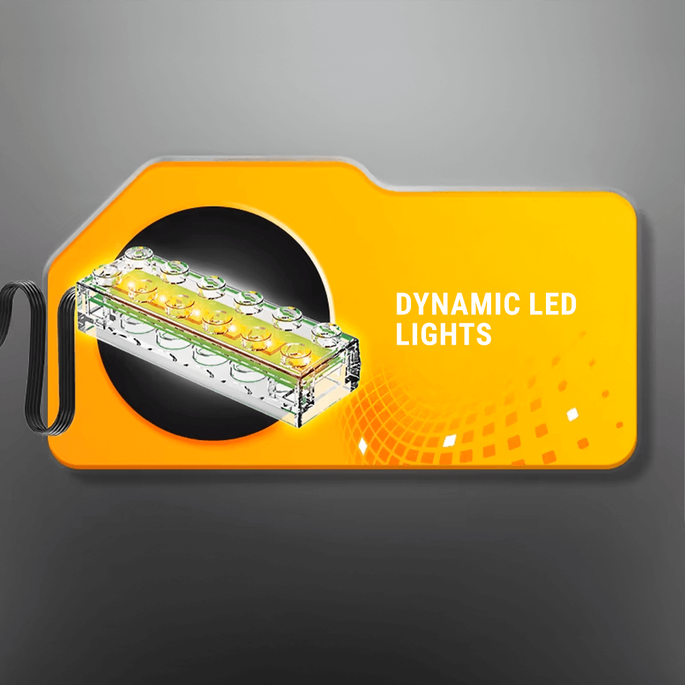 Cyberpunk Muscle Coupe - Building Set | Power Brickz