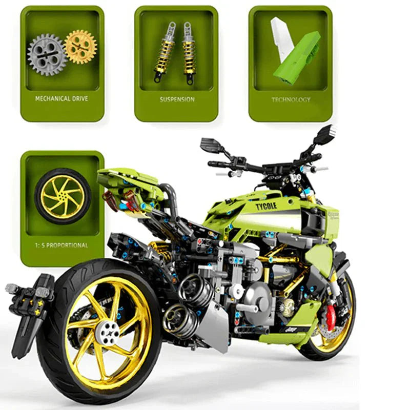 1260 Power Cruiser - Building Set | Power Brickz