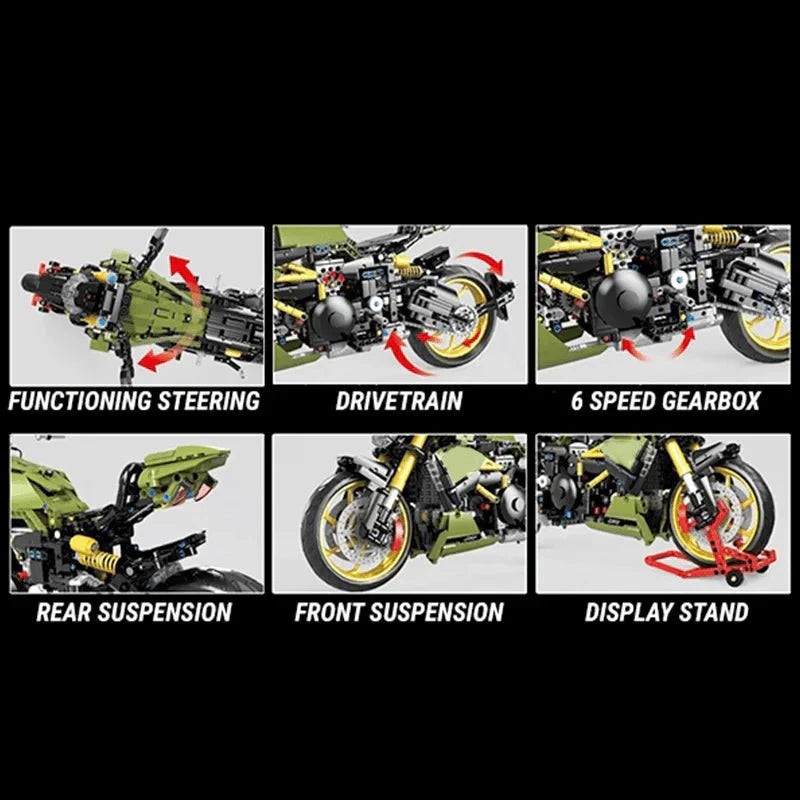 1260 Power Cruiser - Building Set | Power Brickz