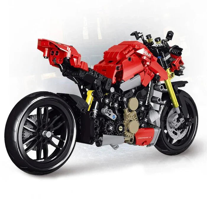 Naked Streetfighter Bike - Building Set | Power Brickz