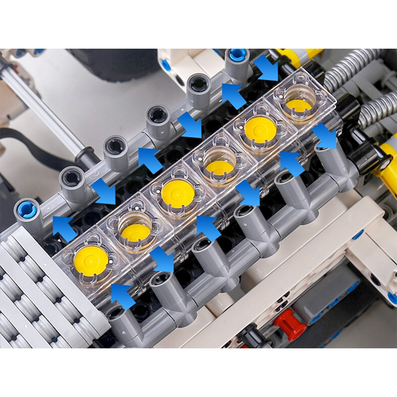 Race Truck Remote Control - Building Blocks Set | Power Brickz