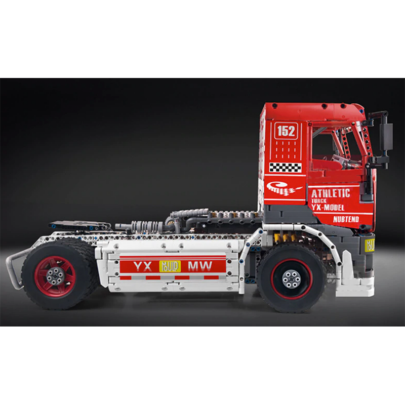Race Truck Remote Control - Building Blocks Set | Power Brickz