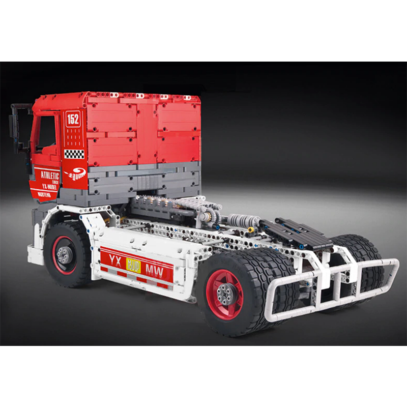 Race Truck Remote Control - Building Blocks Set | Power Brickz