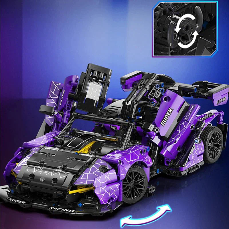 Futuristic Electric Concept - Building Blocks Set | Power Brickz