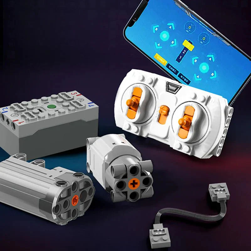 Futuristic Electric Concept - Building Blocks Set | Power Brickz