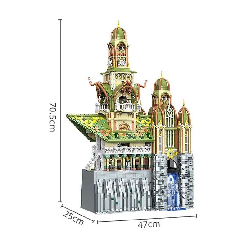Elven Mountain Sanctuary | 37897pcs - Power Brickz