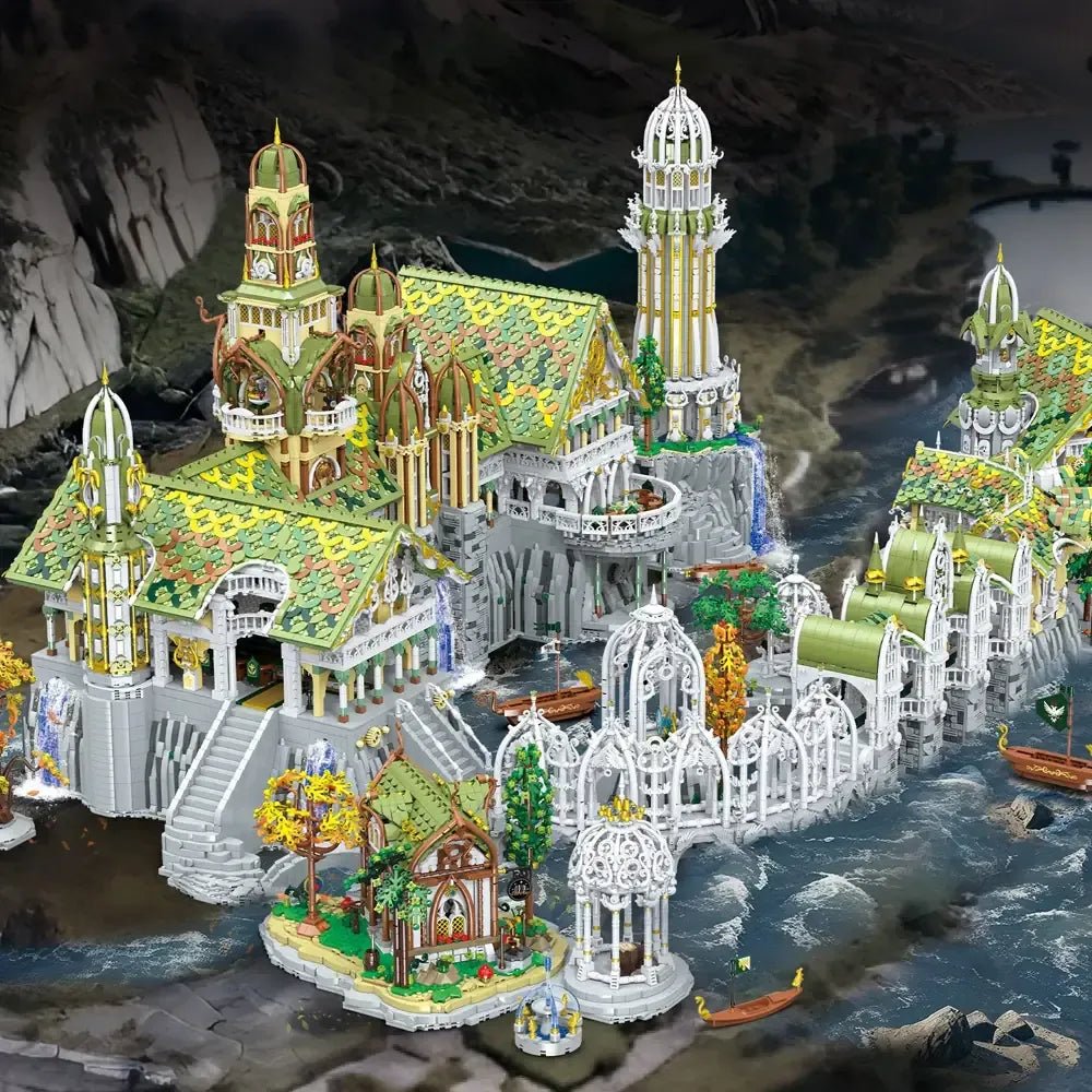 Elven Mountain Sanctuary | 37897pcs - Power Brickz