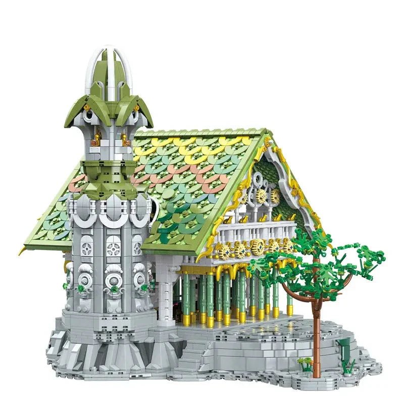 Elven Mountain Sanctuary | 37897pcs - Power Brickz