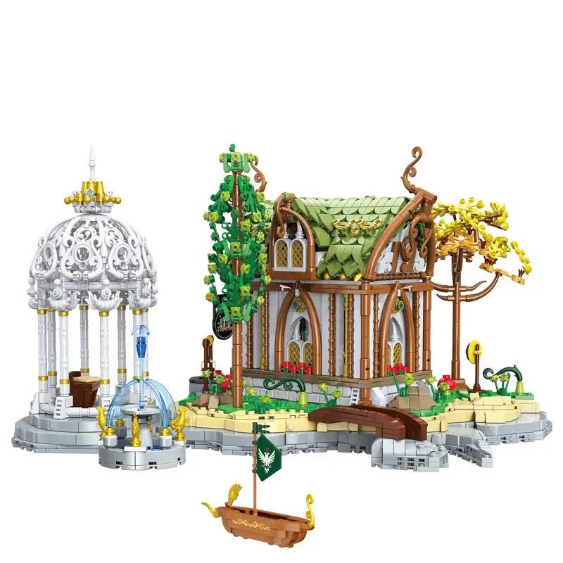 Elven Mountain Sanctuary | 37897pcs - Power Brickz