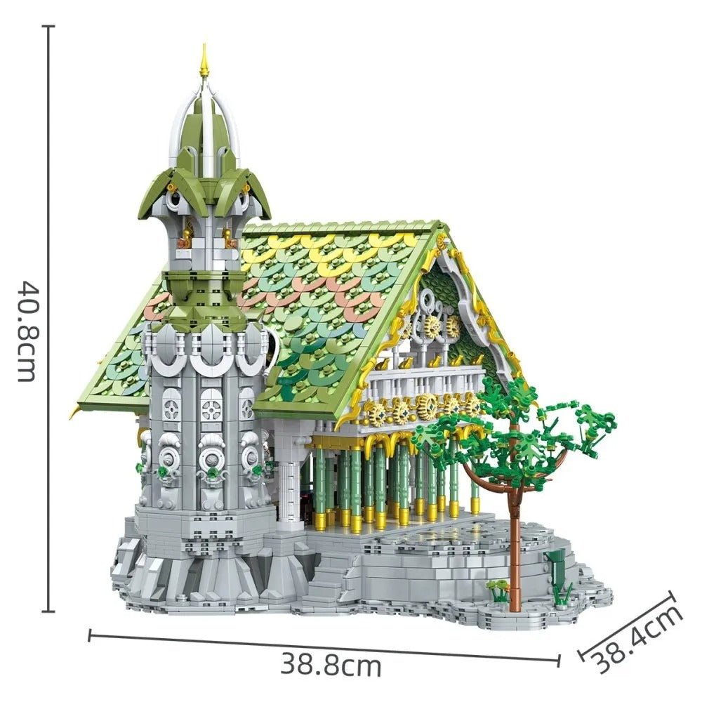 Elven Mountain Sanctuary | 37897pcs - Power Brickz