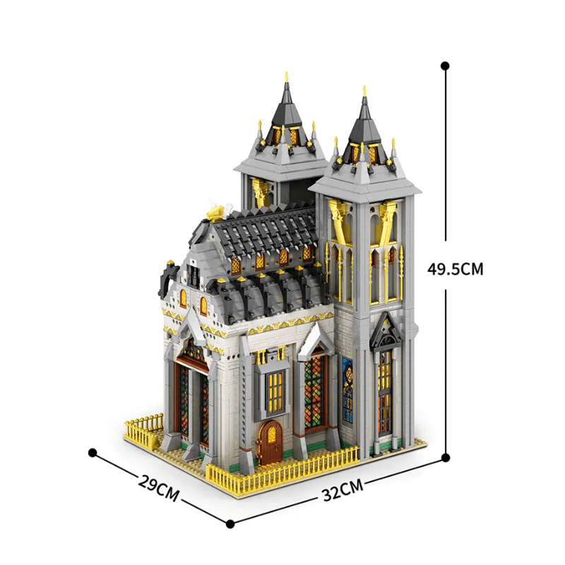 European century church - Building Set | Power Brickz