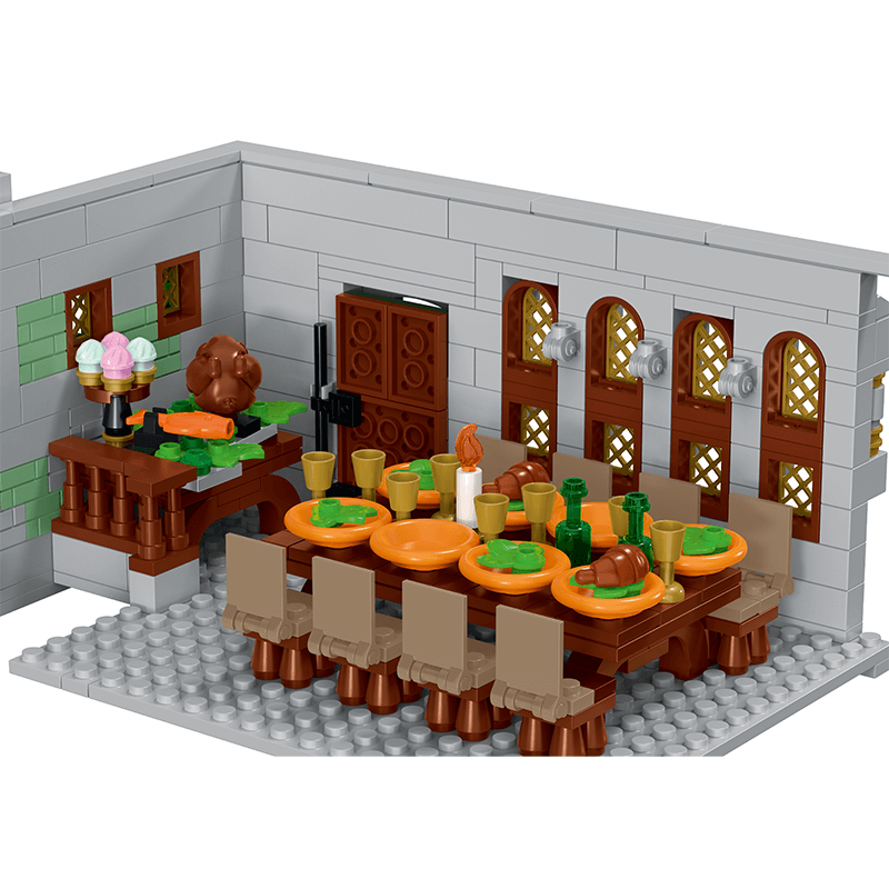European Medieval Castle - Building Set | Power Brickz