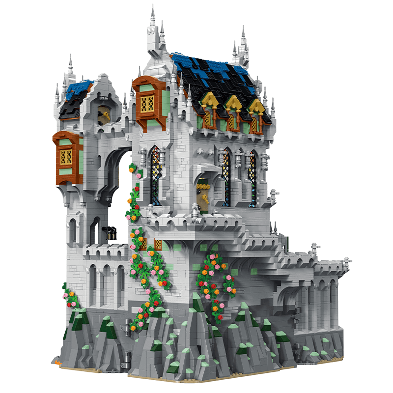European Medieval Castle - Building Set | Power Brickz