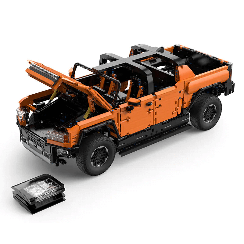 EV H2 Pickup RC - Building Blocks Set | Power Brickz