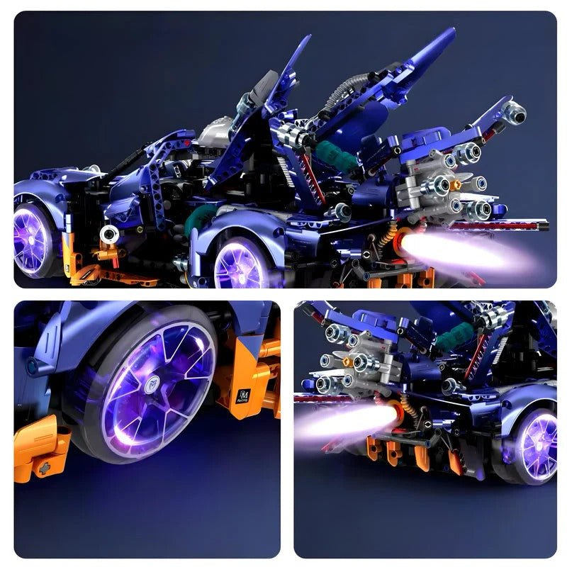 EVO Track Hypercar - Building Blocks Set | Power Brickz