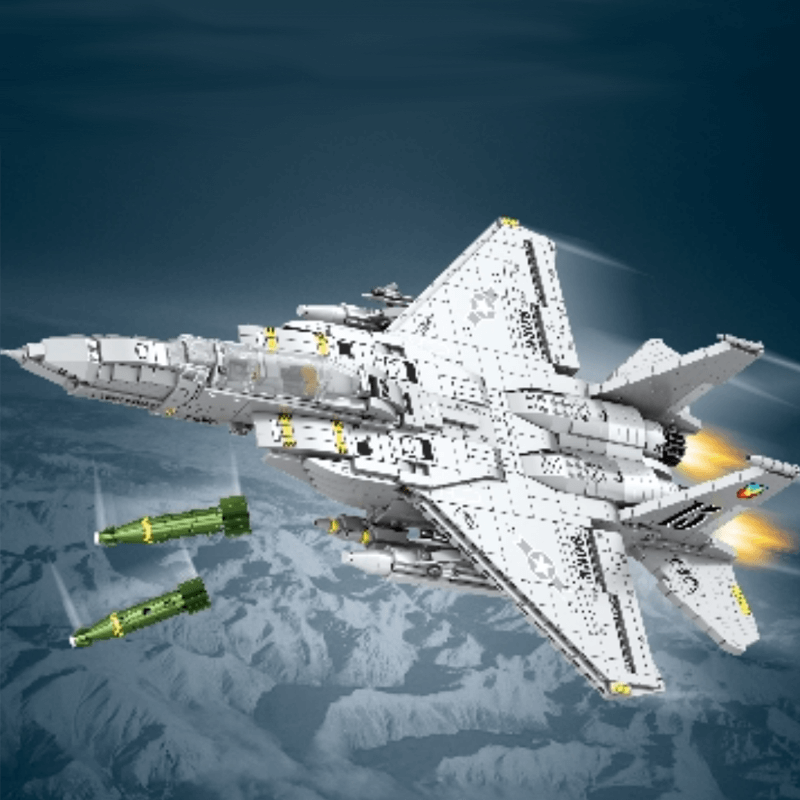 F-15 Strike Eagle - Building Set | Power Brickz