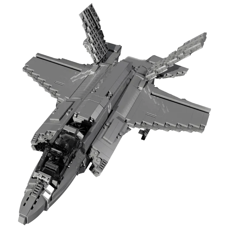 F-35 Lightning II - Building Set | Power Brickz
