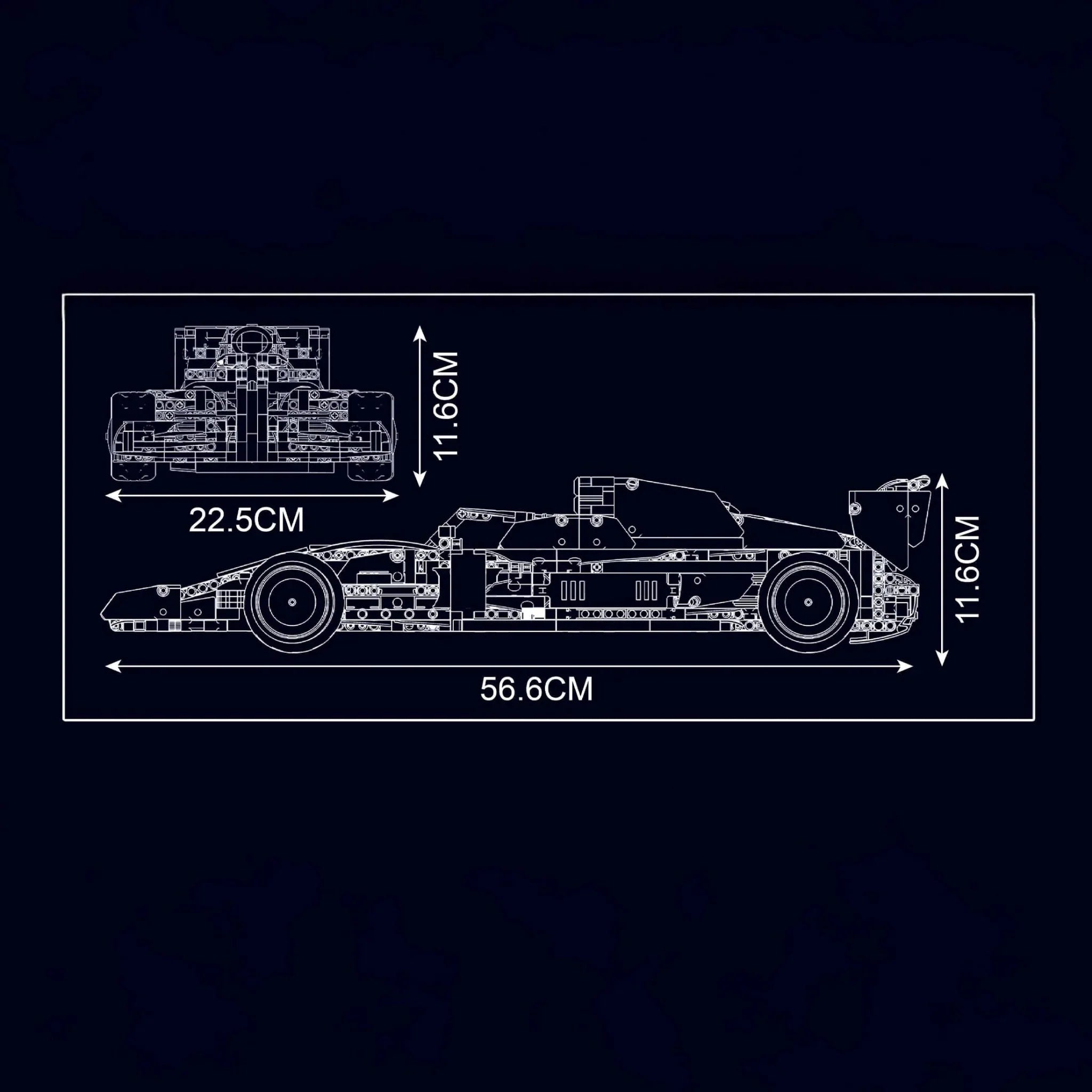 Championship-Winning F1 Car - Building Blocks Set | Power Brickz