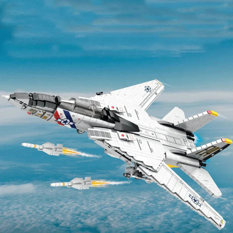 F14 Tomcat - Building Set | Power Brickz