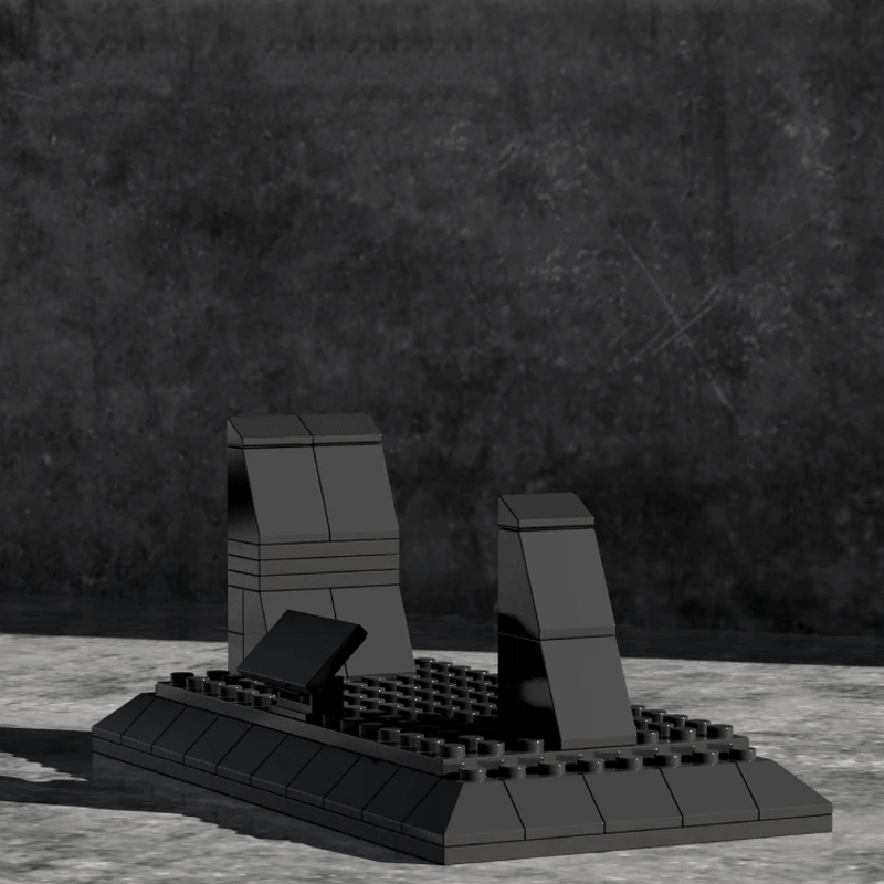 F18 Fighter Jet - Building Set | Power Brickz