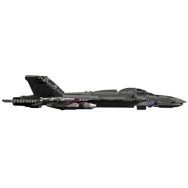 F18 Fighter Jet - Building Set | Power Brickz